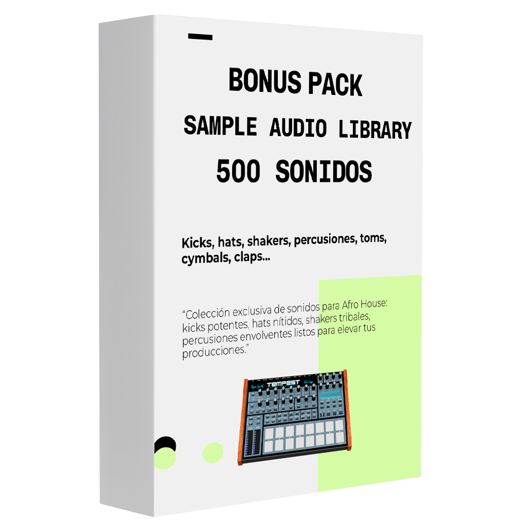 BONUS PACK SAMPLE AUDIO LIBRARY 500 SONIDOS