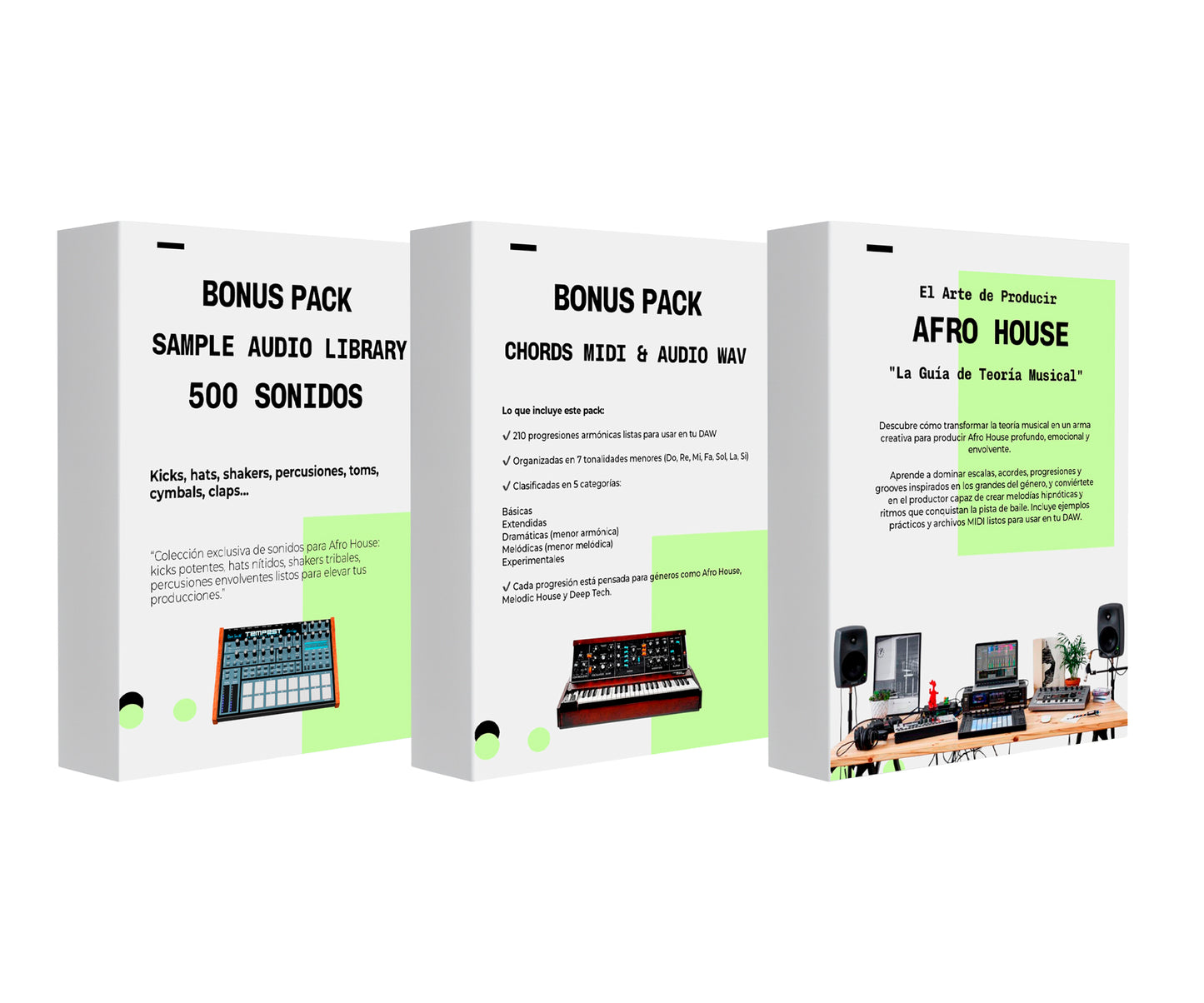 El Arte de Producir Afro House + REGALO 2 Bonus Pack
